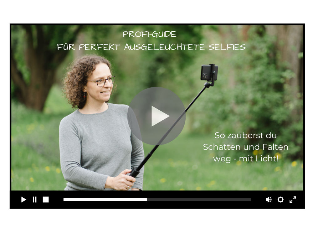 Screenshot Selfie-Licht-Video